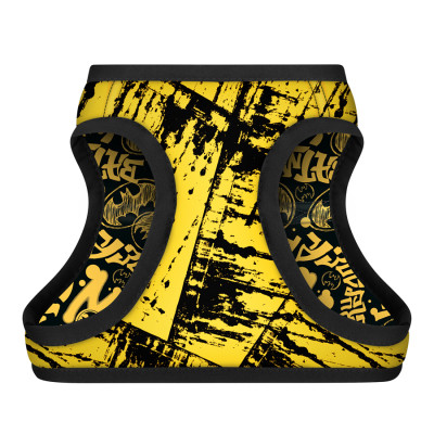 Шлей для собак WAUDOG Clothes мягкая с QR адресником "Бэтмен эскиз" XS4 (223-1081) Винница - изображение 2