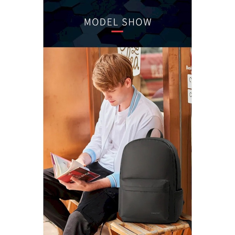 Рюкзак Tigernu T-B3249A 15.6" Black Київ - фото 10