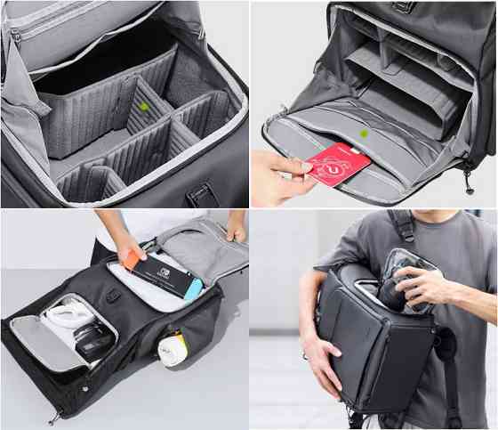 Рюкзак для фототехніки та подорожей 25-32л Ulanzi BT01 Київ