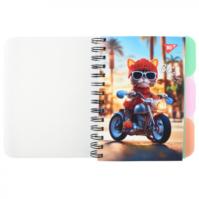 Блокнот Yes В6 Creative animals 144 аркуша пластикова обкладинка (681979) Вінниця - фото 1