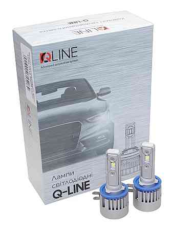 Лампи світлодіодні Qline Alpha VW H7 G 6000K (2шт) Харків