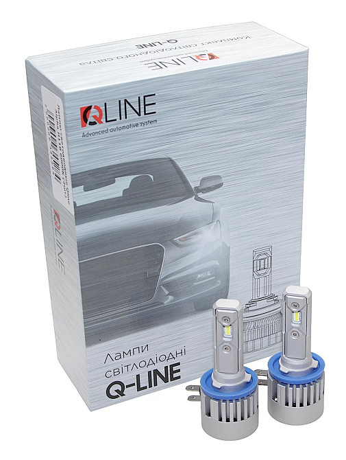 Лампи світлодіодні Qline Alpha VW H7 G 6000K (2шт) Харків - фото 2
