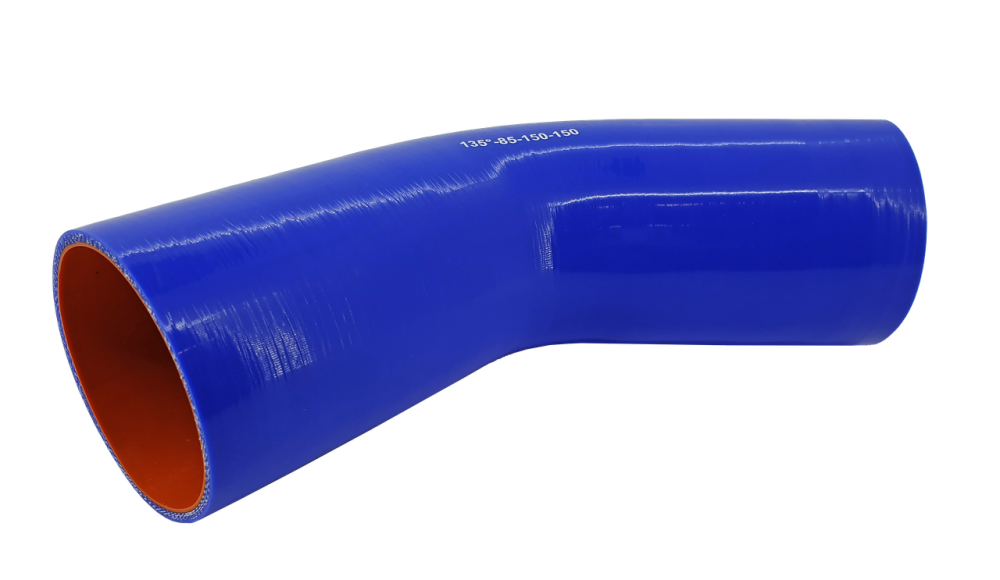 Патрубок (150 мм х 150 мм) (135` - кут) (d=85 товщ = 5 мм) Мукачево - фото 1