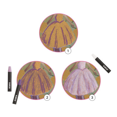 Набір для творчості Djeco Балерина аплікації (DJ09381) Вінниця - фото 2