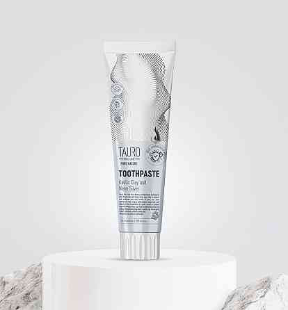 Tauro Pro Line Pure Nature Антибактеріальна зубна паста з каоліном та наночастинками срібла для собак і котів, 100 мл Киев