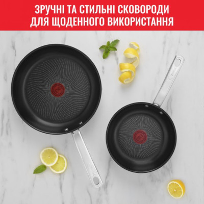 Набір сковорідок Tefal Intuition Thermo-Spot (B817S255) Вінниця - фото 5