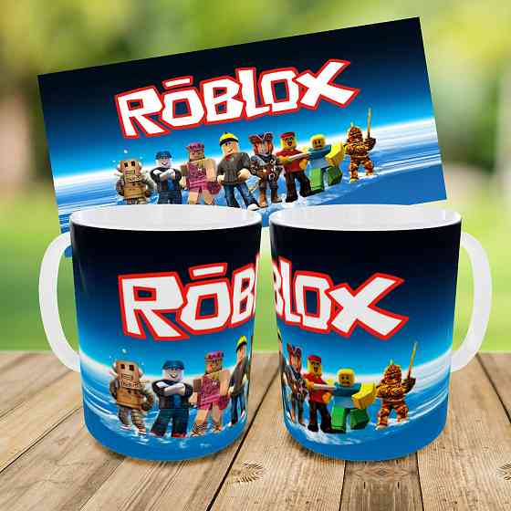Дитячий набір Roblox сумка-бананка + керамічна кружка з принтом (5673) Київ