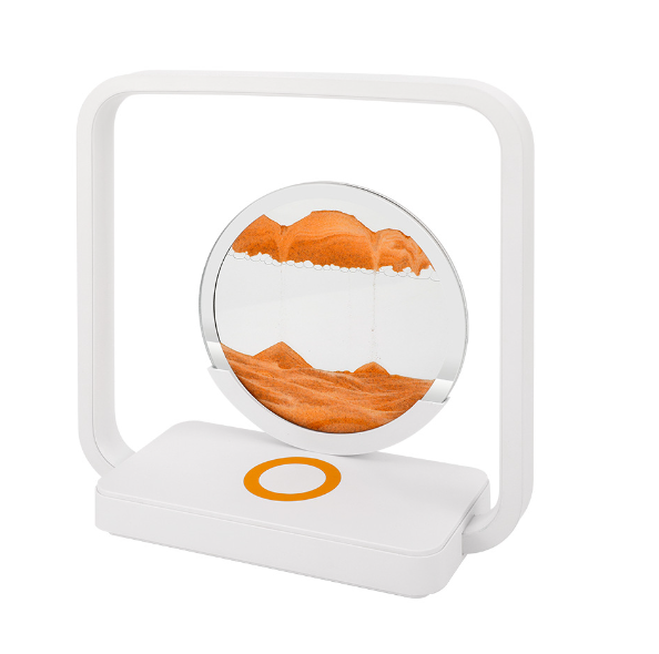 Ночник с регулировкой  освещения прикосновением Песочная картина  рамка светильник, ПОМАРАНЧ Кременчуг - изображение 2