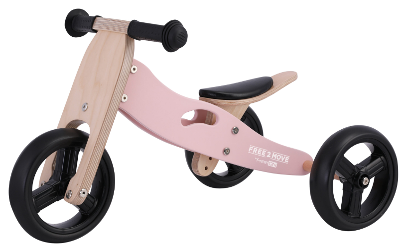 Біговел Free2Move 2в1, pink Киев - изображение 1