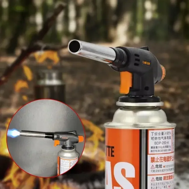 Портативная газовая горелка 930 на баллончик с пьезоподжигом Одесса - изображение 4