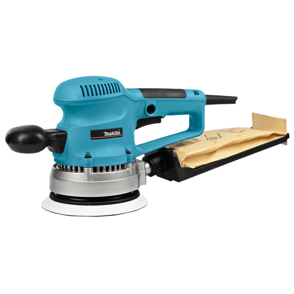 Эксцентриковая шлифмашина (орбитальная) Makita BO 6030 : 310 Вт, 150 мм платформа шлифмашина Киев - изображение 5