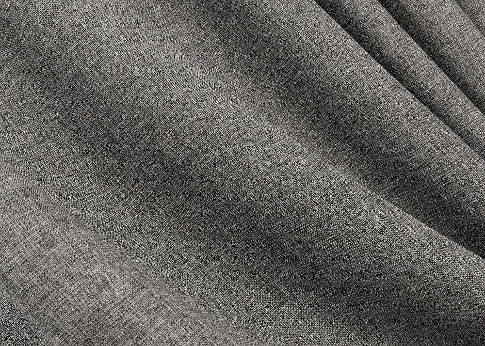 Комплект штор VR-Textil Льон Мішковина 150х270 2шт і Тюль 600х270 108ш-1791т Сірий з білим 71-061/5 Київ - фото 6