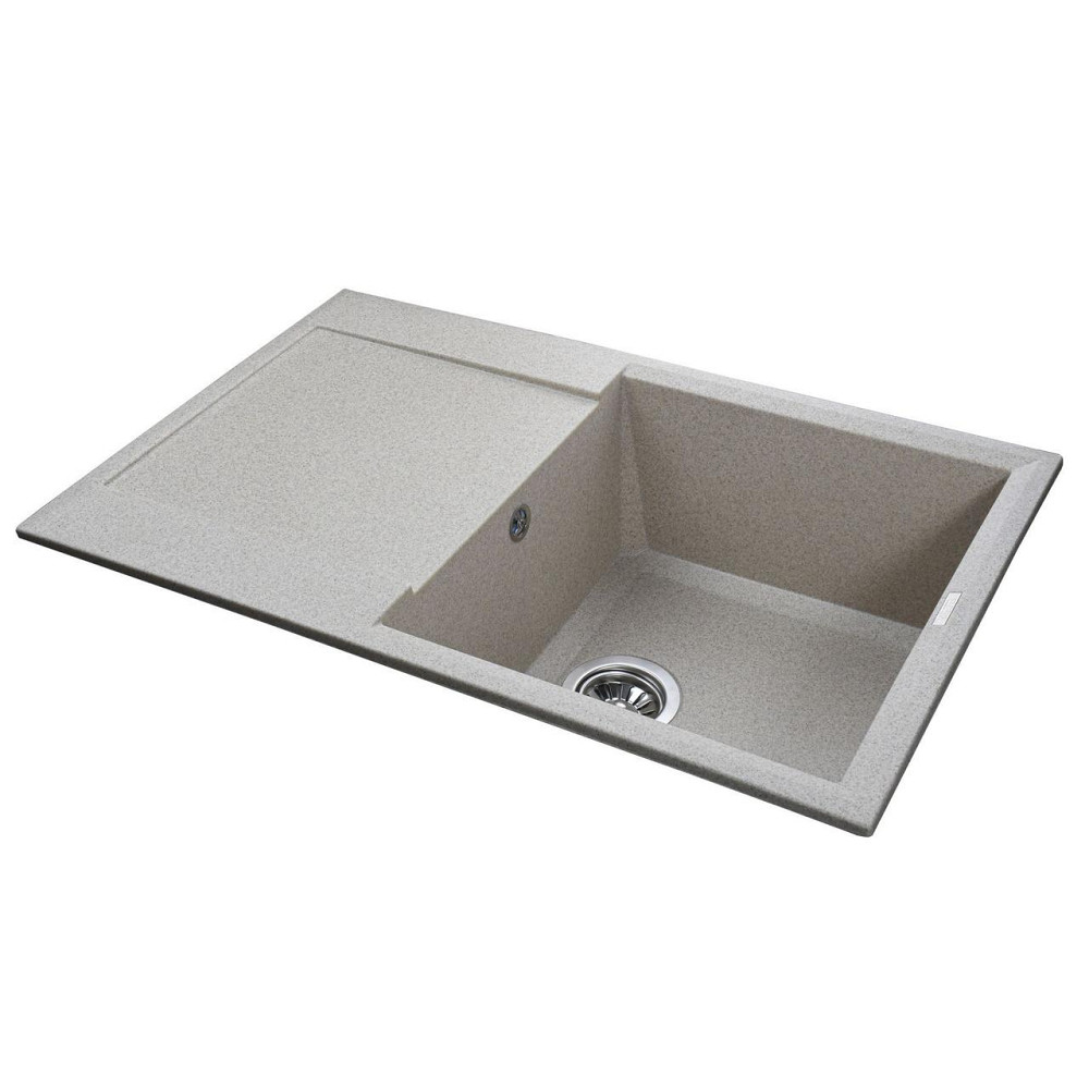 Гранитная мойка Globus Lux KOMO миндаль 790х500мм-А0008 (000021037) Киев - изображение 2