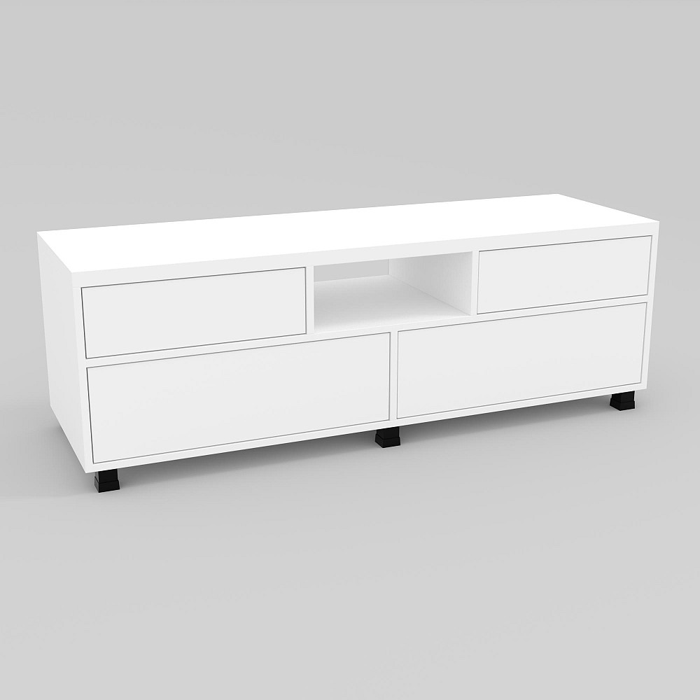 Тумба TV №3, Белый, 1400/450/475 Львов - изображение 1