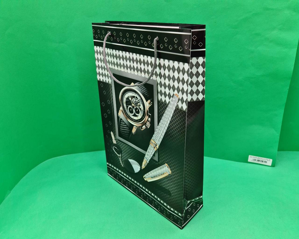 Великий паперовий пакет вертикальний 25/37/8 (артBV-217) (12 шт.) Харків - фото 1