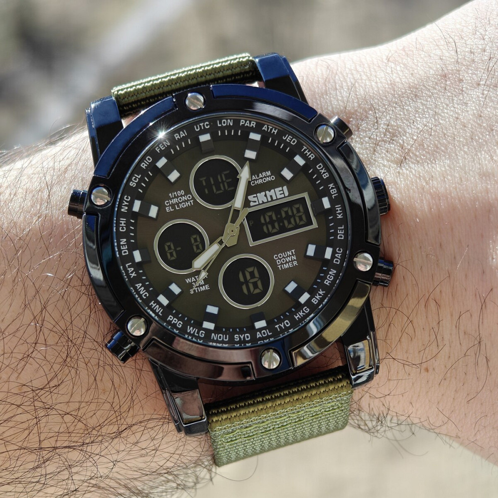 Skmei Molot Green Stryker, 2 ремешка Киев - изображение 7