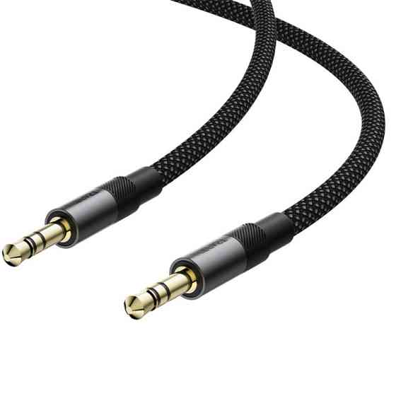Кабель AUX Audio TRS M/M 1,0 м J10 Black Acefast Вінниця