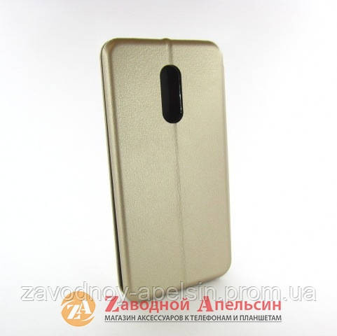 Чохол книжка Xiaomi Redmi 5 Aspor Case gold Одеса - фото 2