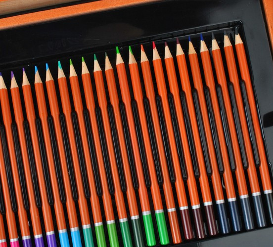 Большой Набор для рисования 174 элемента в деревянном чемодане Maaleo (6004) Нововолынск - изображение 5