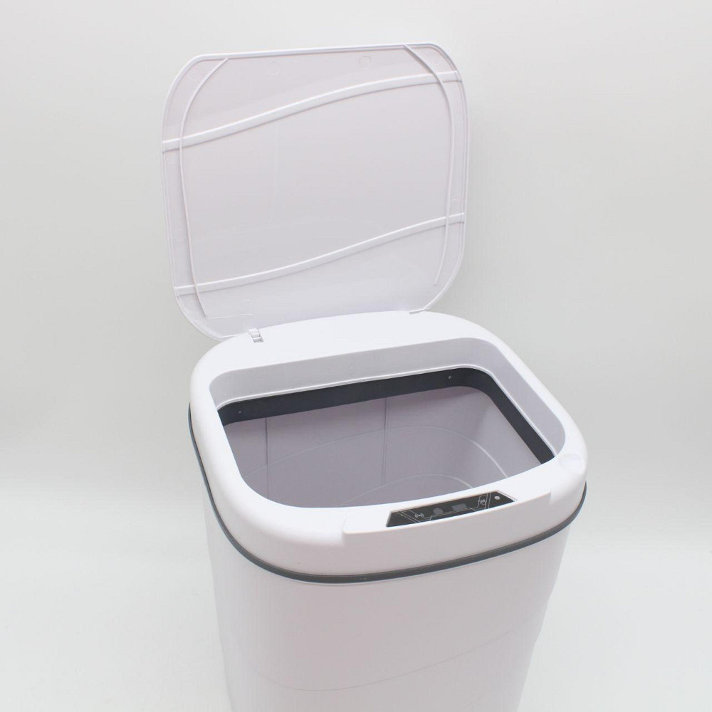 Сенсорне відро для сміття на 13л,Білий SBR Київ - фото 10