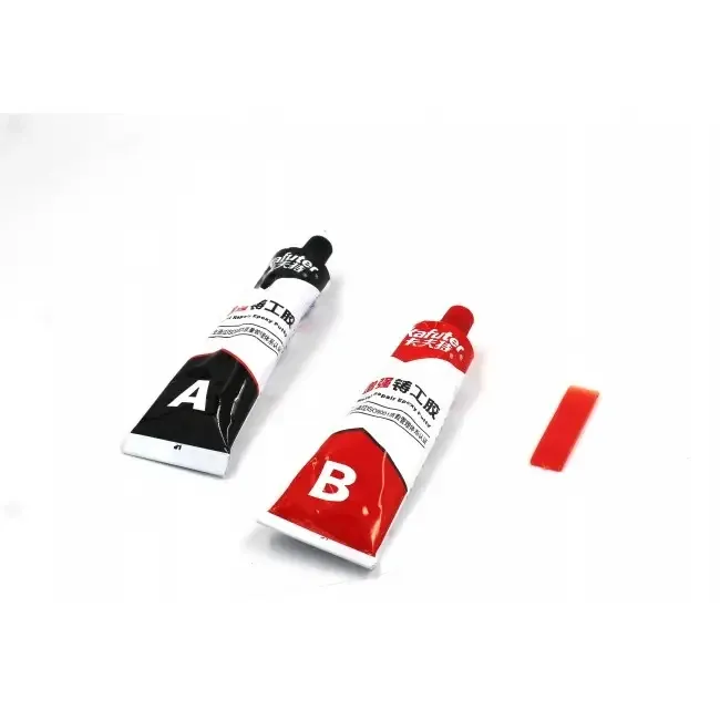 Клей для металу двокомпонентний Metal Glue Strong епоксидний, термостійкий, для ремонту металу Одеса - фото 2