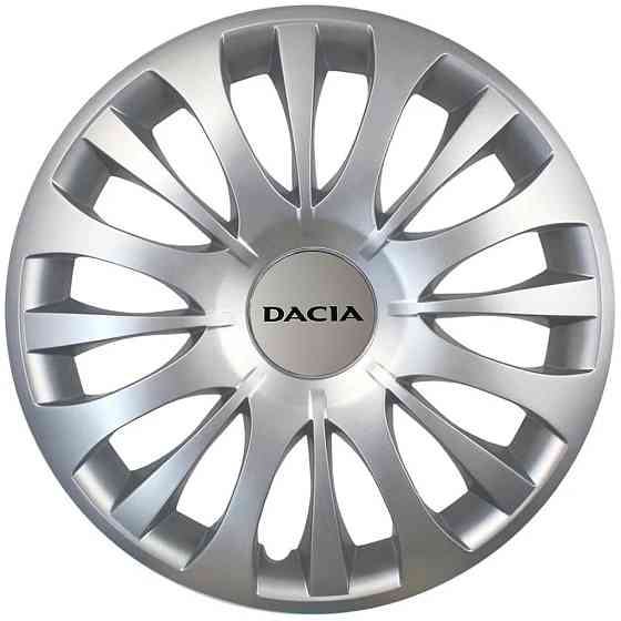 Автомобильные модельные колпаки R15 Dacia 329 4шт, SJS, серебряные Киев