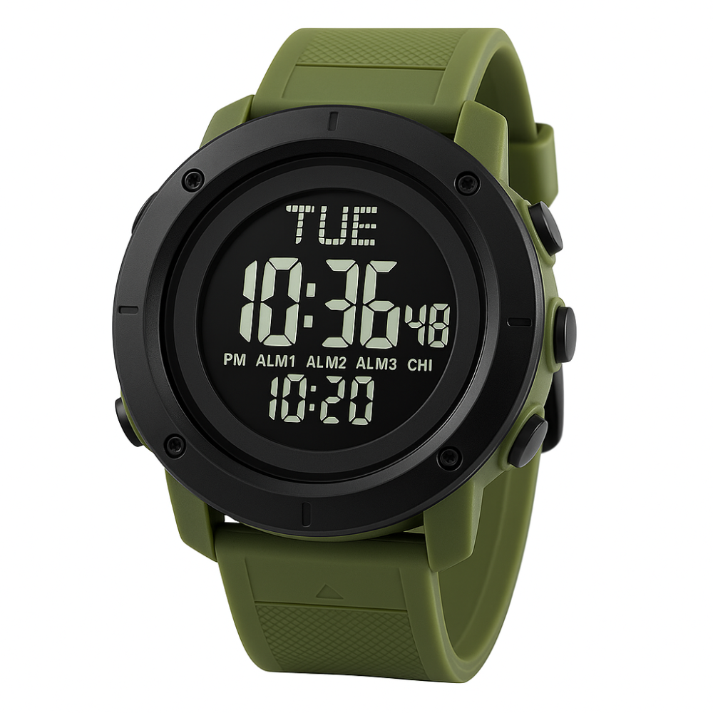 Стильний тактичний годинник для чоловіка SKMEI, Армійський годинник топ армійський скмей EF-39 Львів - фото 12