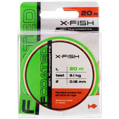 Флюорокарбон X-Fish FCoated 20m 0.18mm 3.1kg (1917.01.42) Вінниця