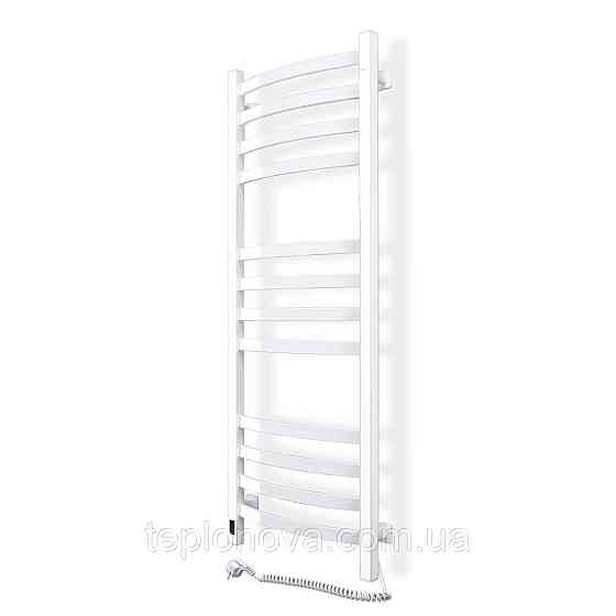 Сушарка для рушників електрична Navin Avalon 480х1200 Sensor права, біла Чернівці