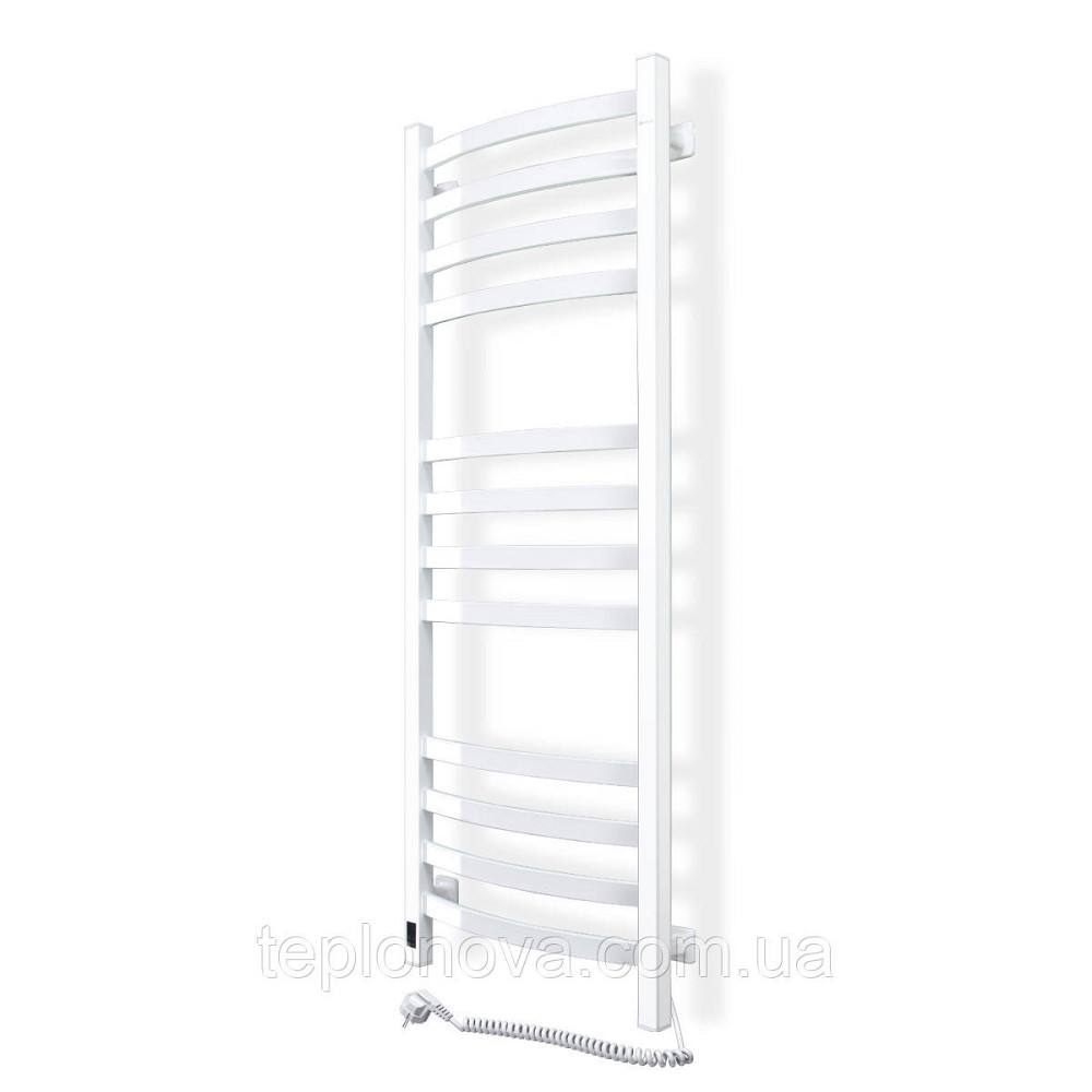 Сушарка для рушників електрична Navin Avalon 480х1200 Sensor права, біла Чернівці - фото 1
