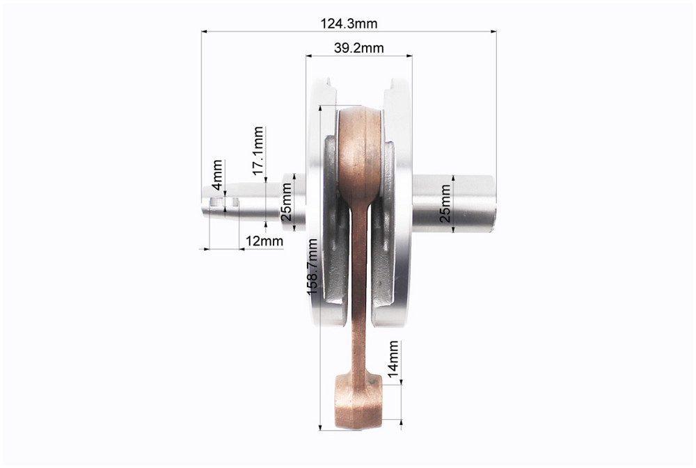 Колінвал лів/пр. (втулка) Юпітер Киев - изображение 3