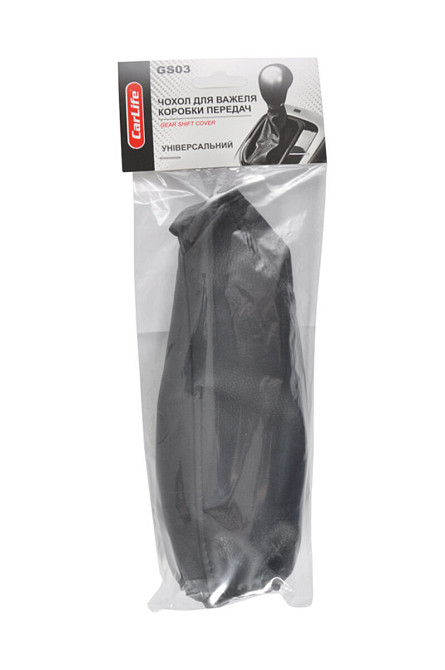 Чохол на важіль КПП універсальний, чорний Київ - фото 1