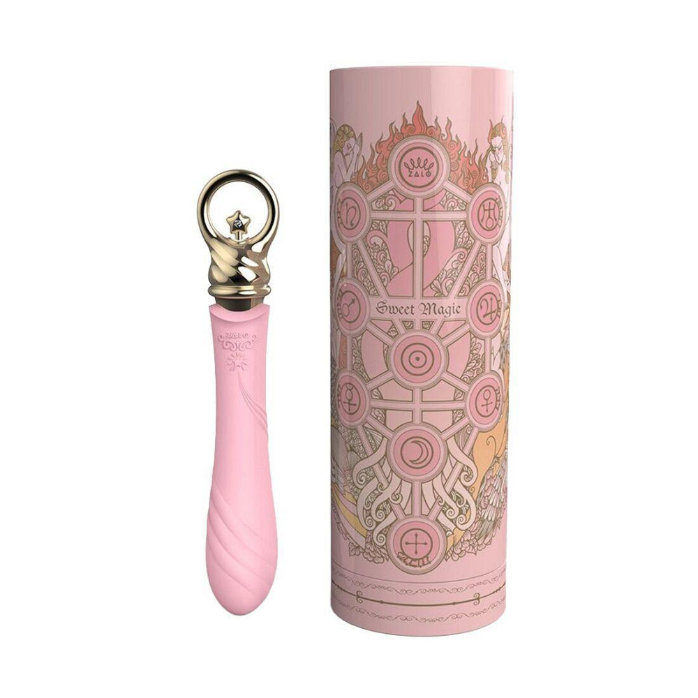 Вібратор для точки G із підігрівом Zalo Sweet Magic - Courage Fairy Pink Sex Aura Київ - фото 9