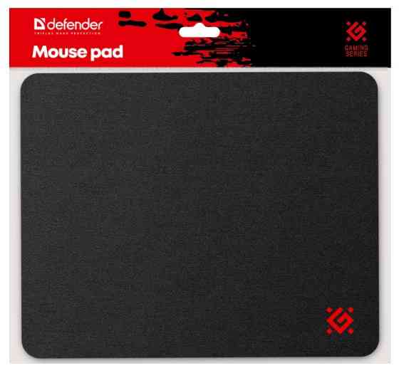 Килимок для мишi Defender Black One (50016) (6918392) Київ