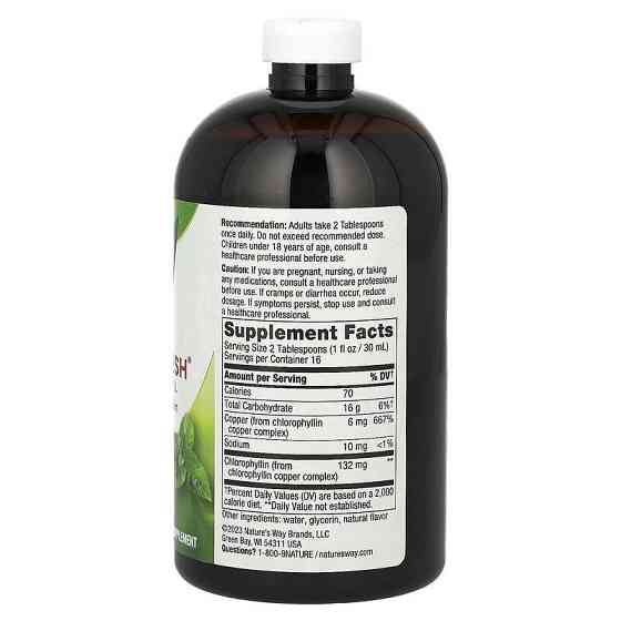 Хлорофилл Nature's Way Chlorofresh 480 мл мята Киев