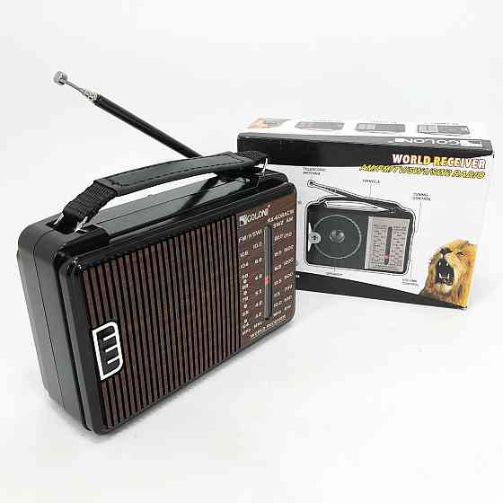 Радиоприемник GOLON RX-608 всеволновый на батарейках + OG-608 поддержка USB/microSD/MP3/WMA Киев