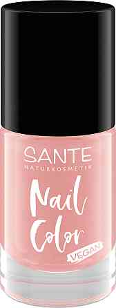 VEGAN-Лак для ногтей Nail Color 03 Perfect Peach/Coral Nude SANTE 8 мл Киев