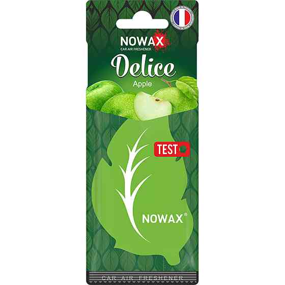 Ароматизатор повітря целюлозний Nowax серія Delice - Apple Киев