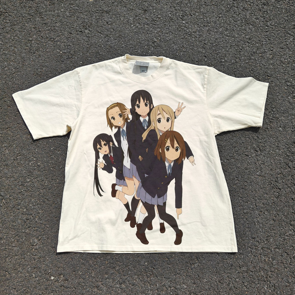 Футболка для мальчика с принтом аниме Аниме К Он Хокаго оверсайз (рост от 165 до 180 ) Черний Днепр - изображение 2