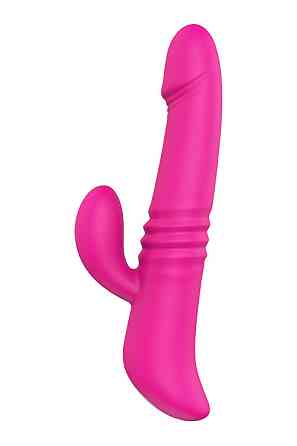 Вибромассажер с функцией нагрева HEATING THRUSTER MAGENTA Sex Aura Киев