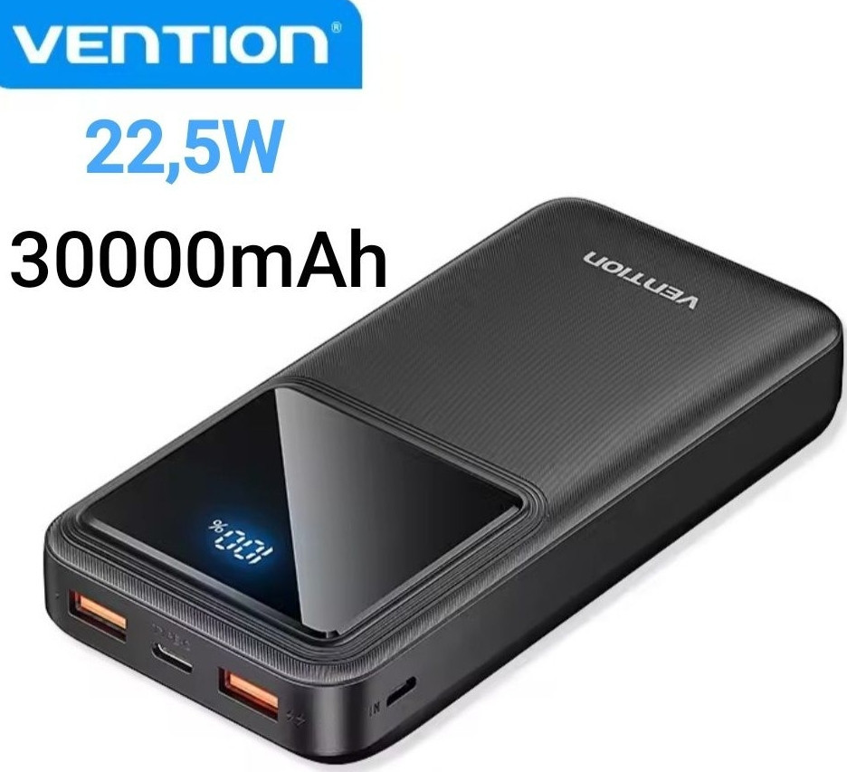 Vention 22,5 Вт Power Bank 30000 мАч PD3.0. Киев - изображение 8