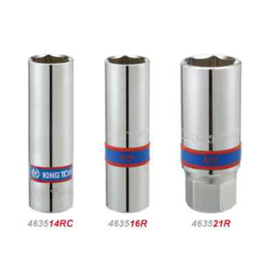 Головка торцева KING TONY 1/2" свічкова 21 мм шестигранна (463521R) Вінниця