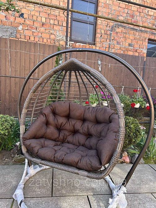 Кокон двухместный ротанговый на улицу Киев - изображение 1