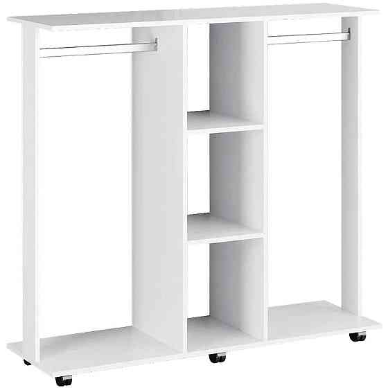 Гардеробная стойка Doros Д3 130х40,6х121 см Білий (DRS-011418) Львов