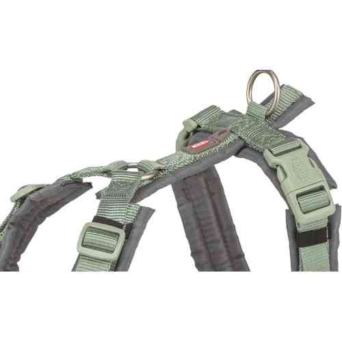 Шлей Trixie Premium для собак трекинговый XS–S 32–38 см 13 мм голубовато-серый Киев