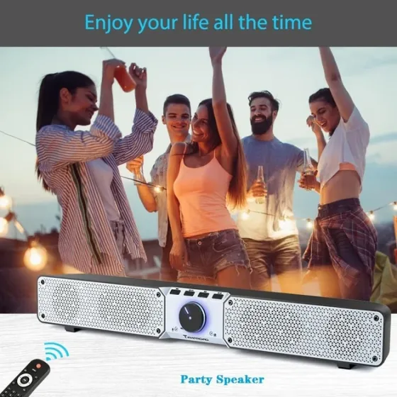 Портативная колонка Bluetooth SOUNDBAR Q10 20Вт с усиленными басами, микрофоном и аккумулятором до 10 часов Одесса