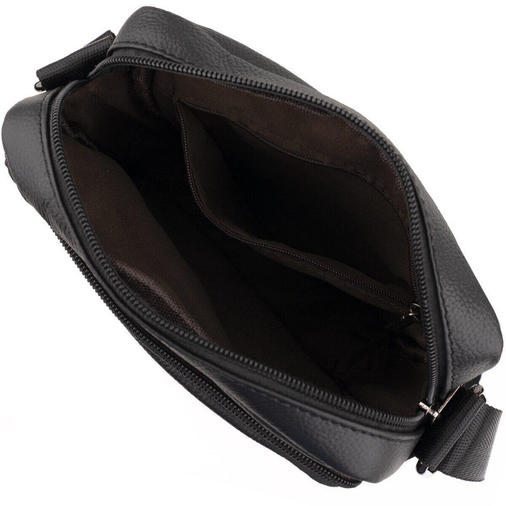 Сумка мужская флотар Vintage 14743 Черная Киев - изображение 5