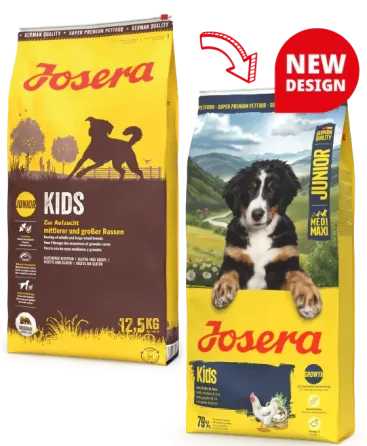 Сухой корм Josera Kids Junior Medi/Maxi (Йозера Кидс) для растущих щенков средних и крупных пород, 3 кг Винница