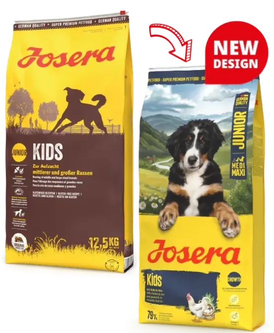 Сухой корм Josera Kids Junior Medi/Maxi (Йозера Кидс) для растущих щенков средних и крупных пород, 3 кг Винница - изображение 3