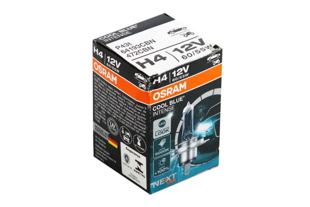 Лампа галогенная 12В  H4/P43t Osram 60/55 5000К Cool Blue Intense Винница - изображение 4